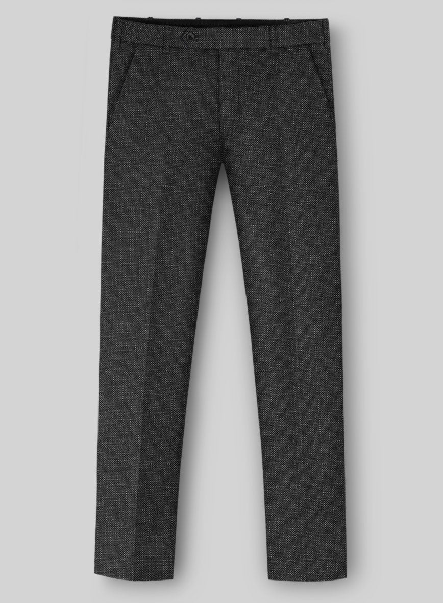 Napolean Bob Weave Gray Wool Pants - Image 2
