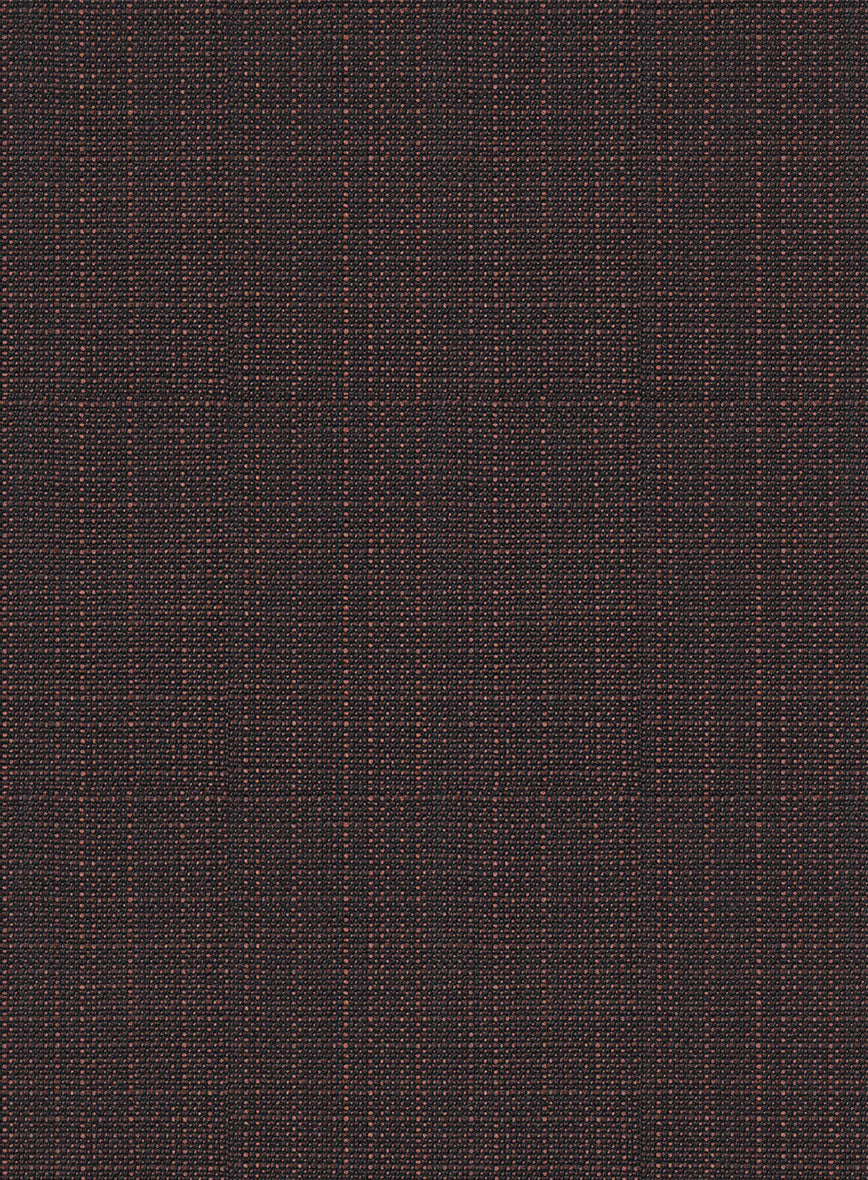 Napolean Bob Weave Rust Wool Jacket - Image 3