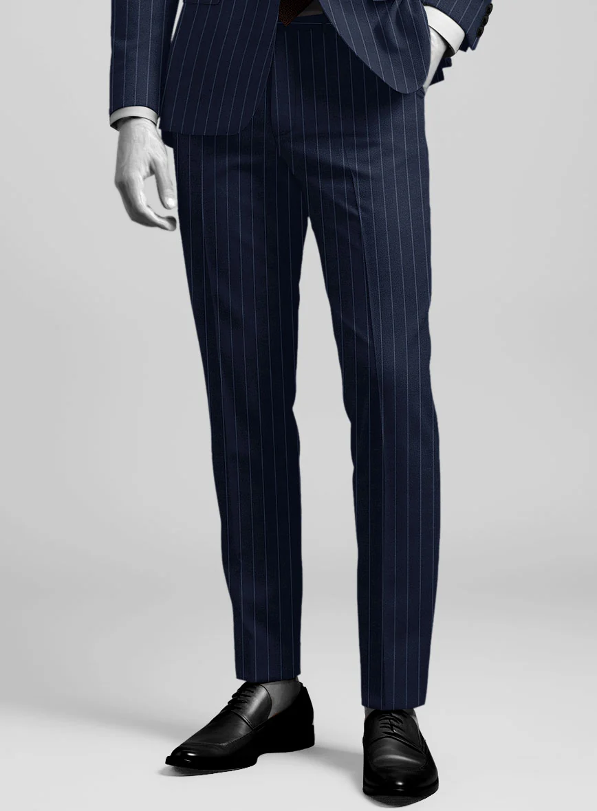 Napolean Broadway Blue Wool Suit - Image 5
