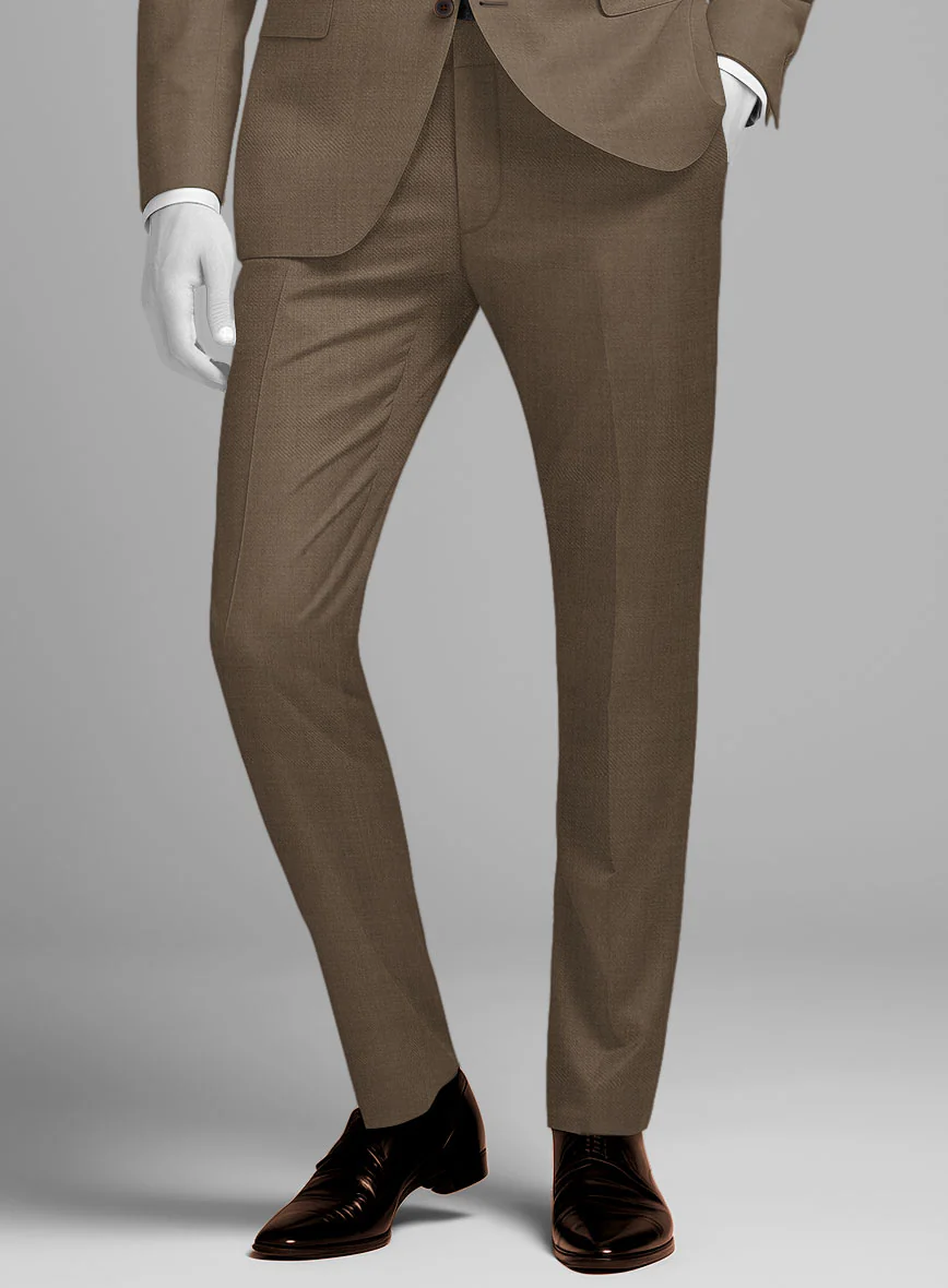 Napolean Brown Wool Pants - Image 2