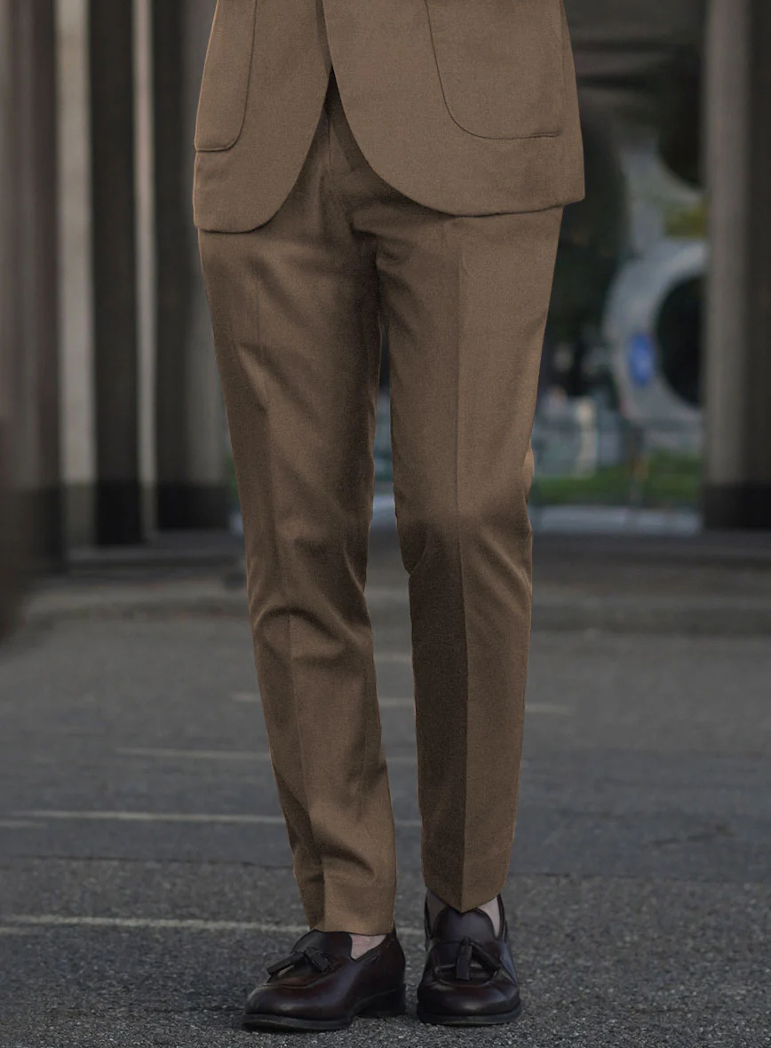 Napolean Brown Wool Suit II - Image 4