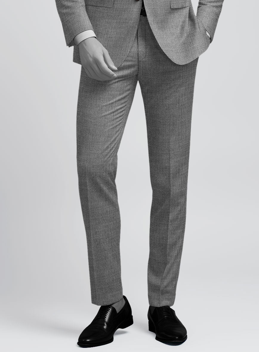 Napolean BW Birdseye Wool Suit - Image 5