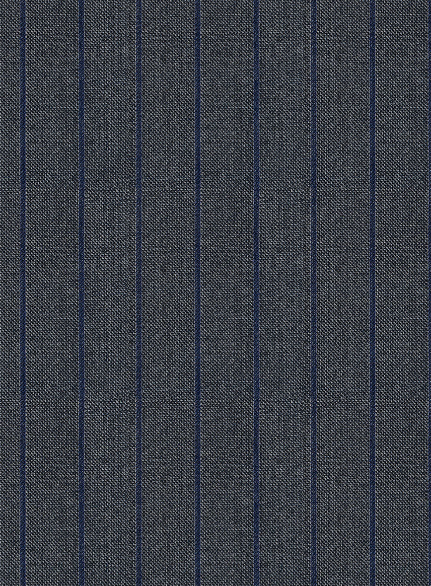 Napolean Calipso Stripe Blue Wool Jacket - Image 3