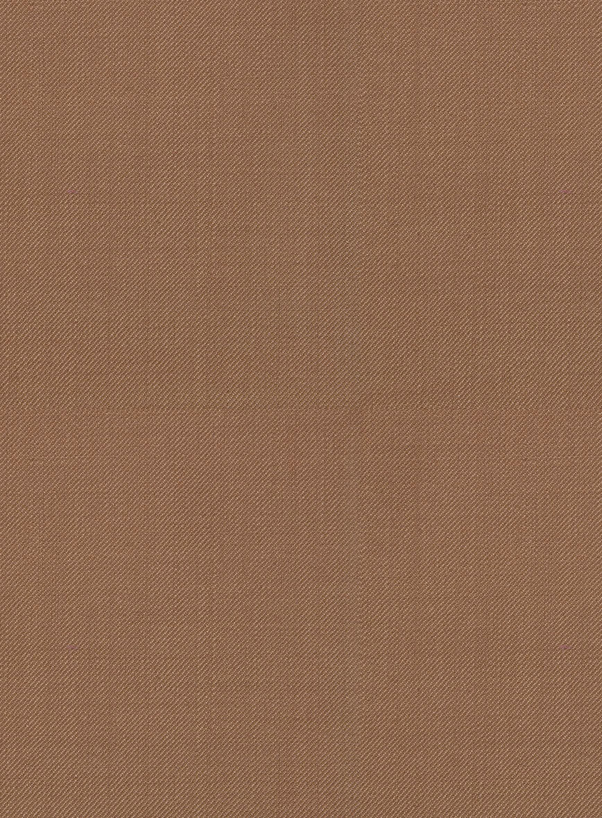 Napolean Caramel Brown Wool Suit - Image 6