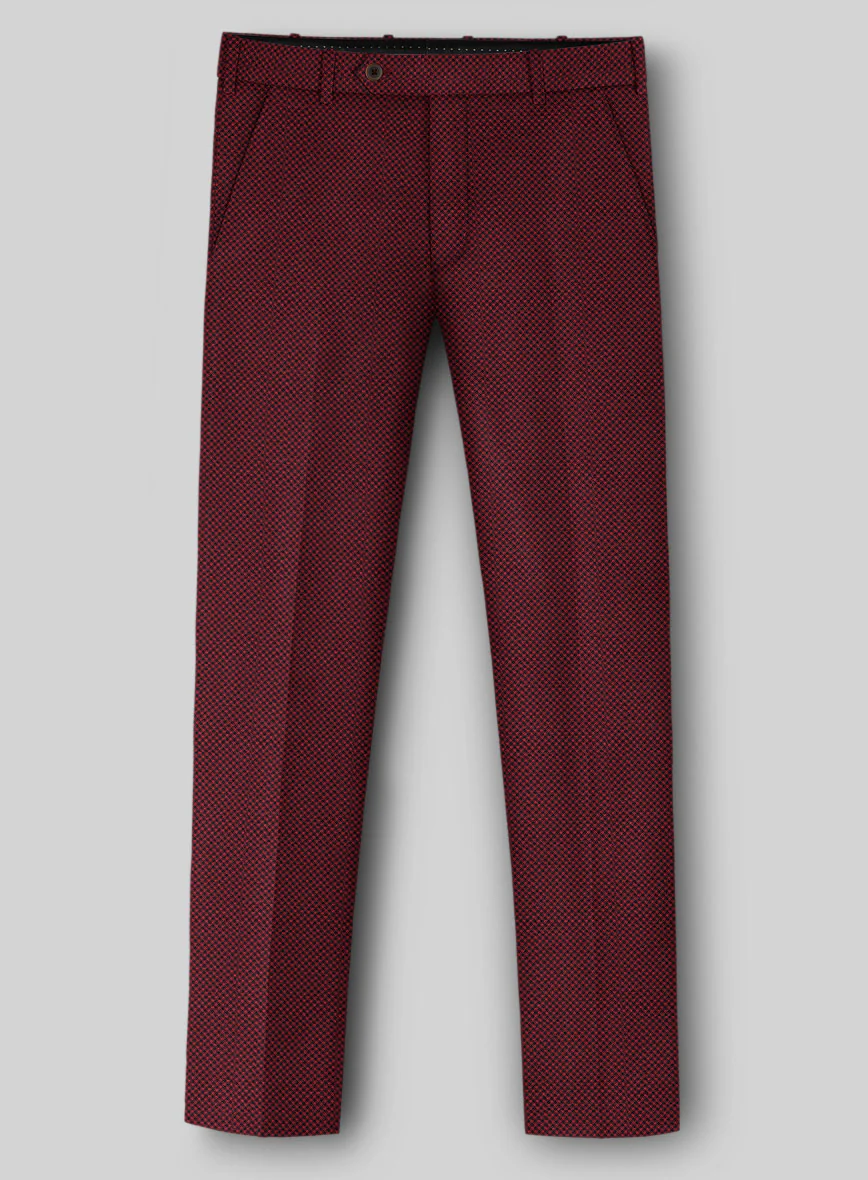 Napolean Cherry Bomb Wool Pants - Image 2