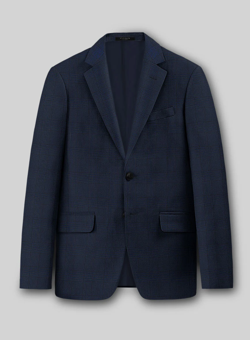 Napolean Classic English Blue Check Jacket