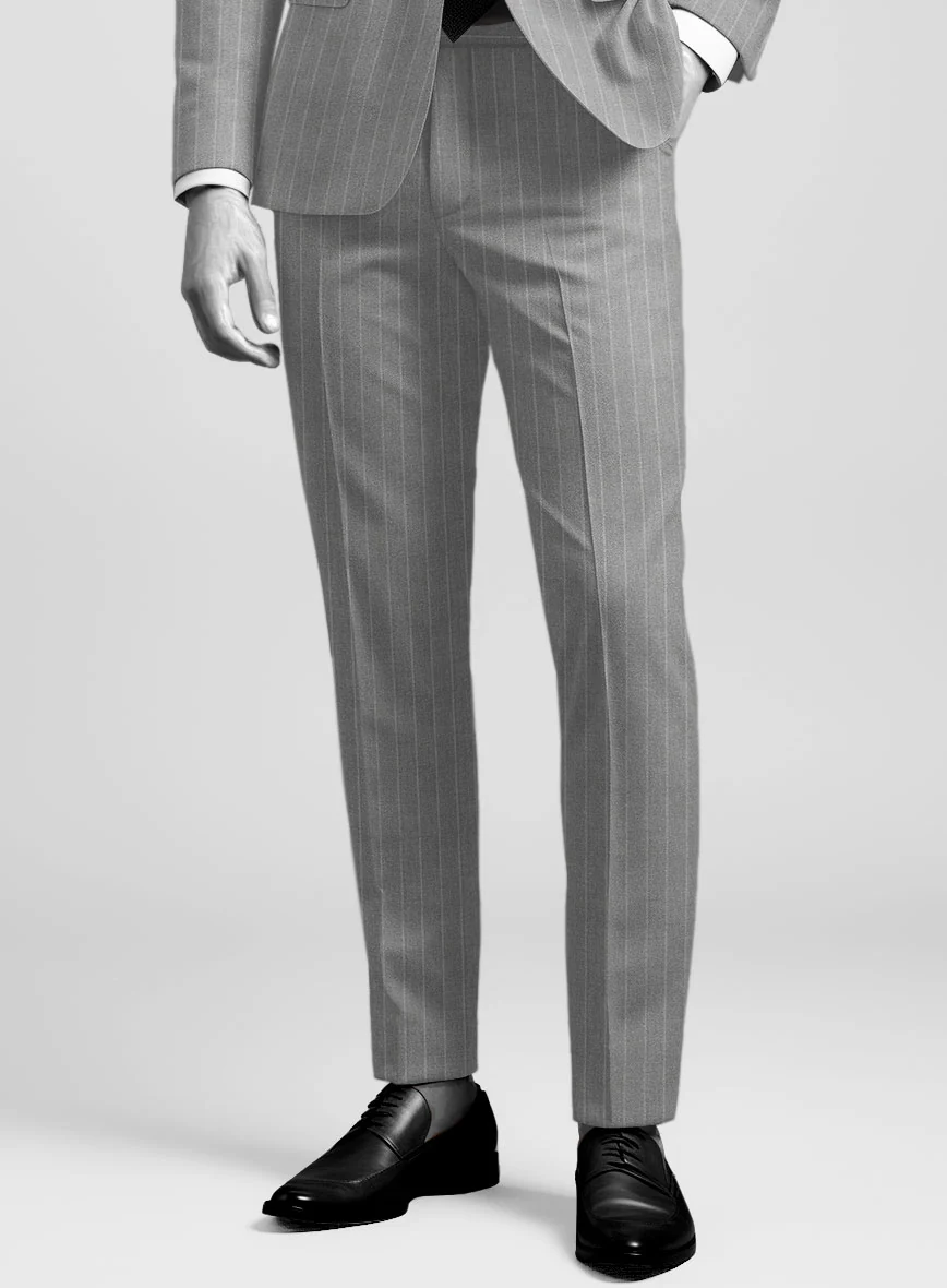 Napolean Como Bar Gray Wool Suit - Image 6