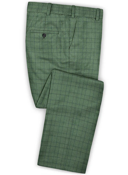 Napolean Corro Green Wool Suit - Image 3