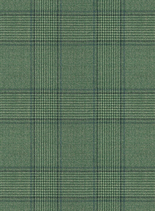 Napolean Corro Green Wool Double Breasted Suit - Image 4