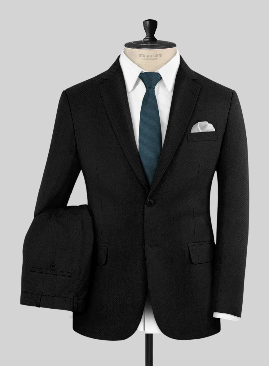 Napolean Crossweave Wool Suit - Image 2