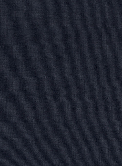 Napolean Dark Blue Double Gurkha Wool Trousers - Image 2