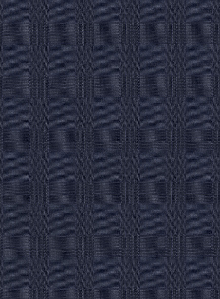 Napolean Dark Blue Glen Jacket - Image 3