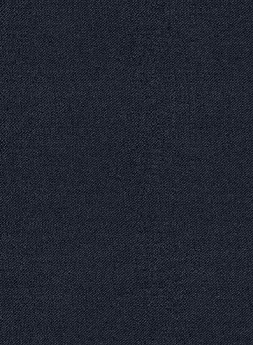 Napolean Dark Blue Wool Double Breasted Suit - Image 4