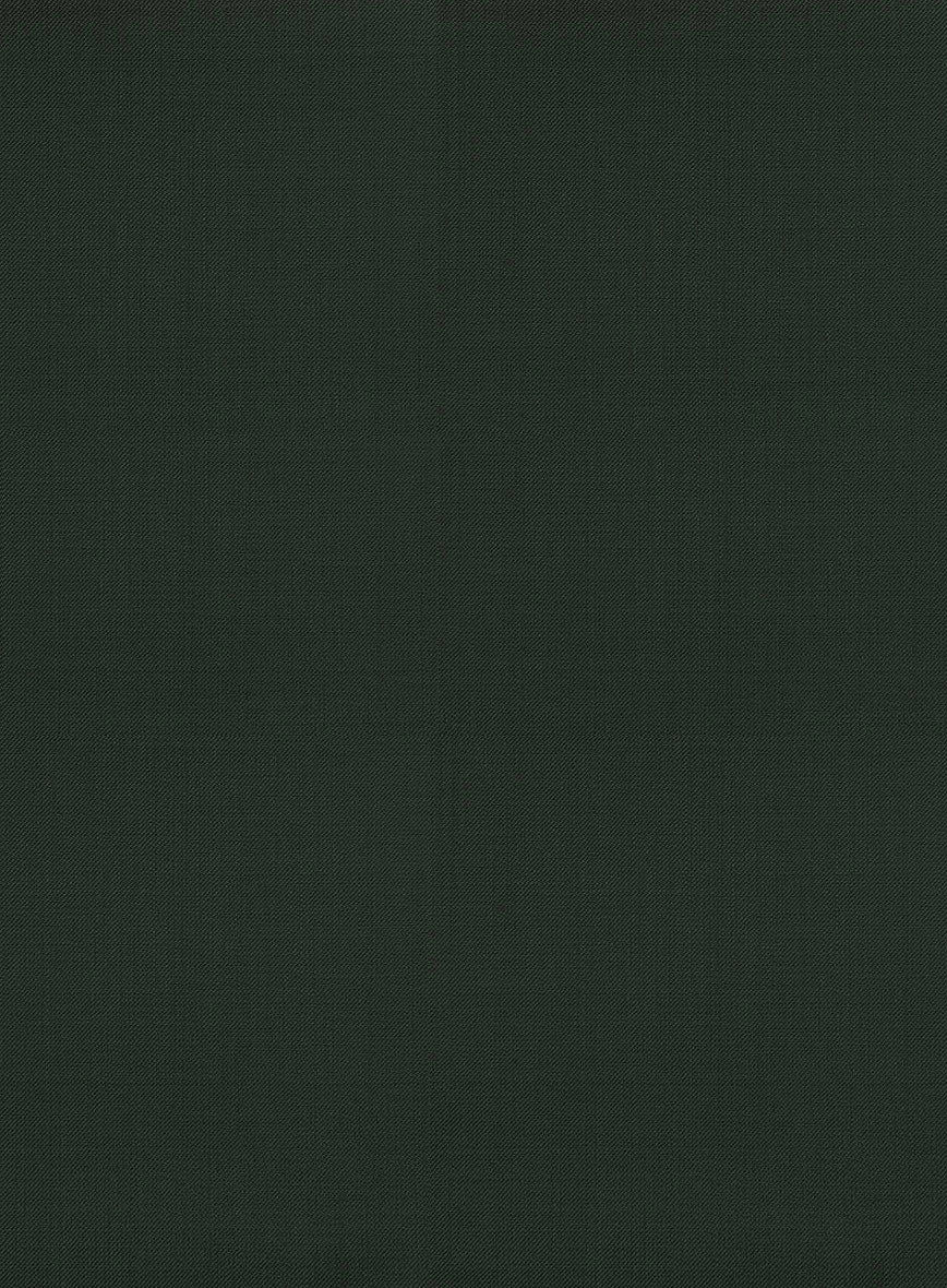 Napolean Dark Green Wool Pants - Image 3