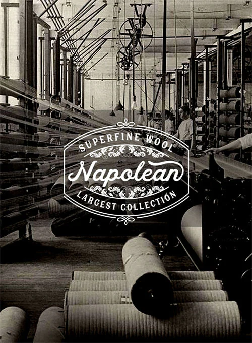 Napolean Dark Wine Wool Jacket - Image 5