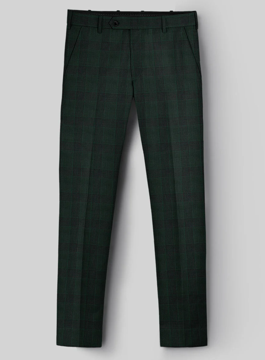 Napolean Devon Check Green Wool Suit - Image 6