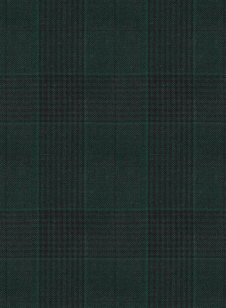 Napolean Devon Check Green Wool Suit - Image 7