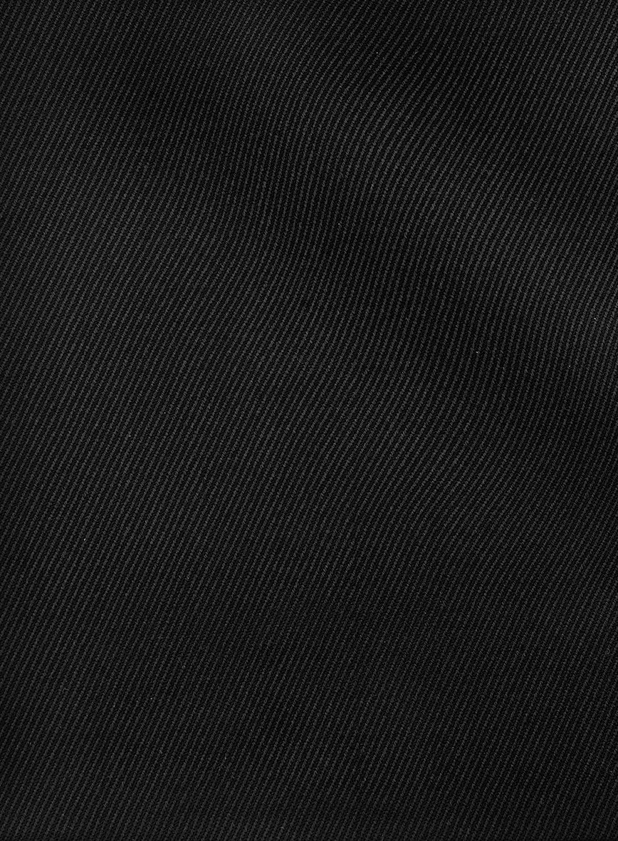 Napolean English Twill Black Wool Pants - Image 3