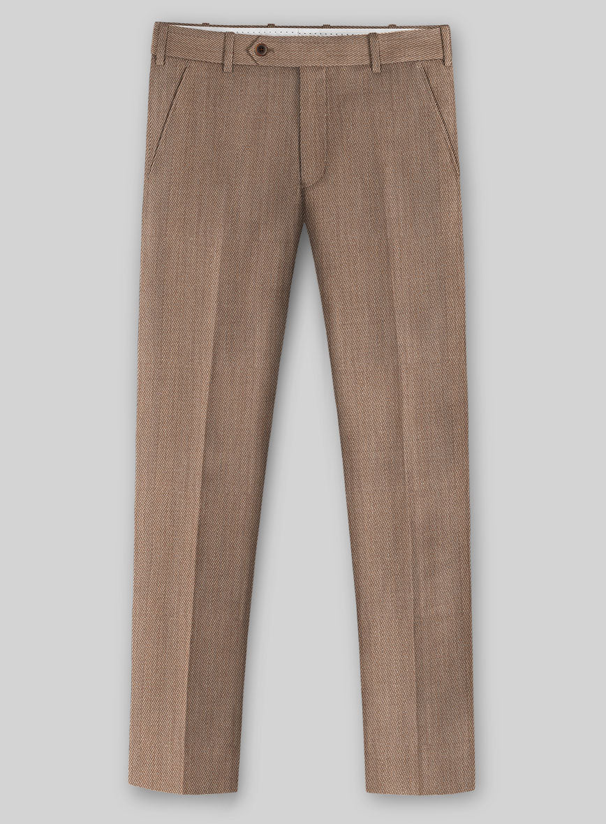 Napolean English Twill Brown Wool Suit - Image 5
