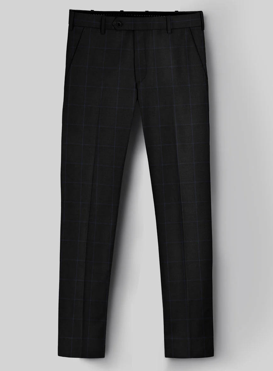 Napolean Fissa Black Wool Suit - Image 6