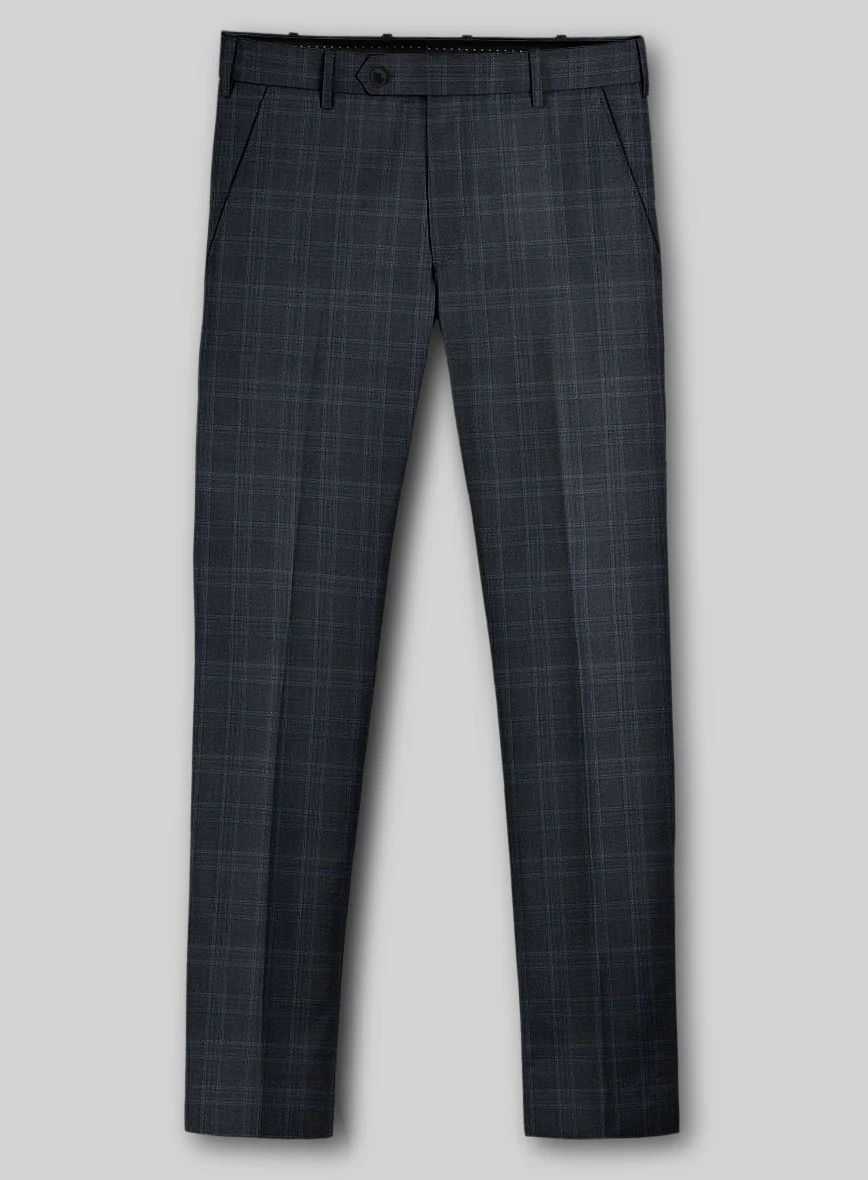 Napolean Gatsby's Blue Glen Wool Pants - Image 2