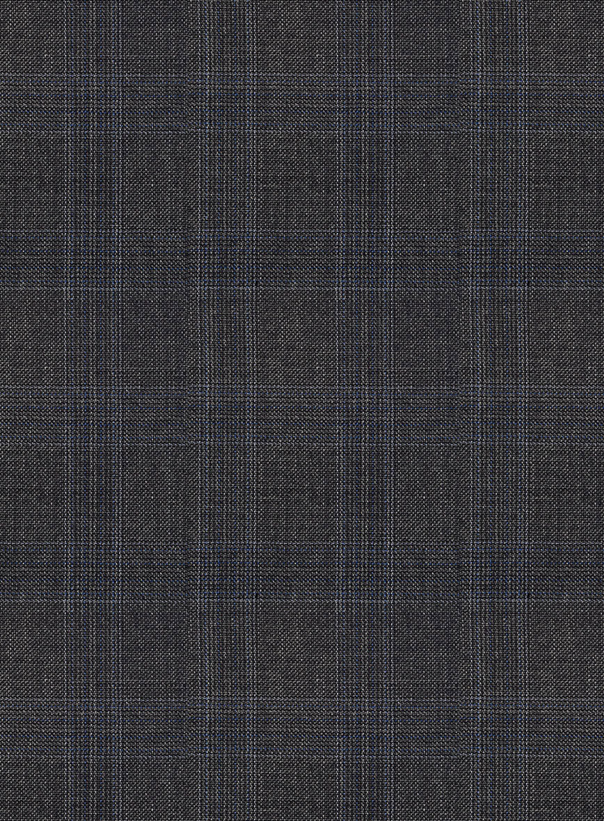 Napolean Gatsby's Charcoal Glen Wool Suit - Image 6