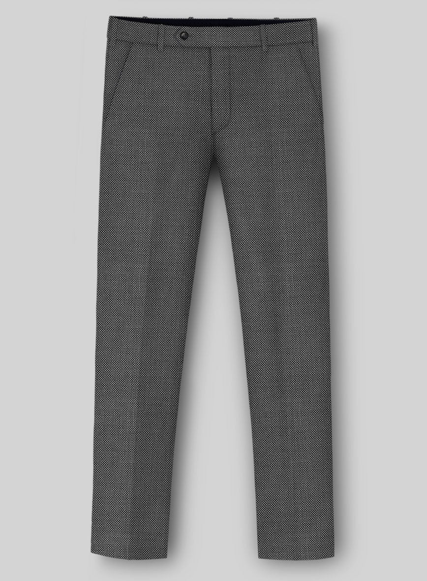 Napolean Gray Birdseye Wool Suit - Image 5