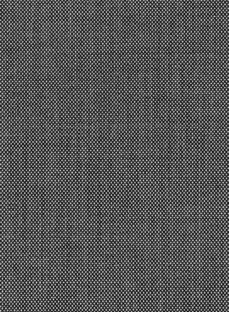 Napolean Gray Birdseye Wool Tuxedo Jacket - Image 3