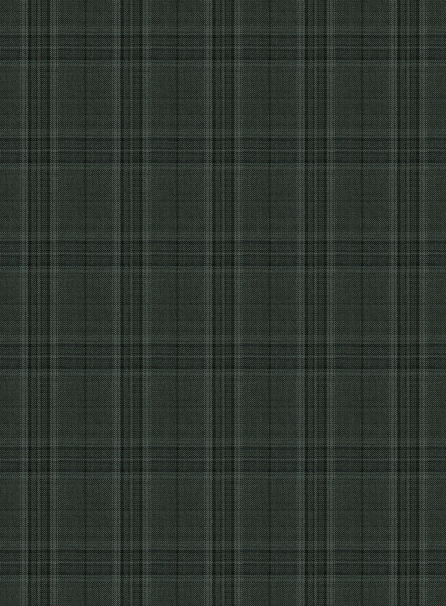 Napolean Green Hunting Plaid Suit - Image 6