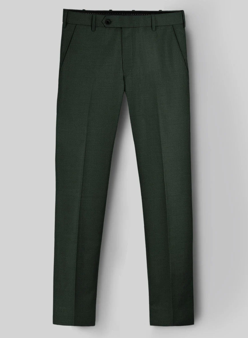 Napolean Hunter Green Wool Suit - Image 4