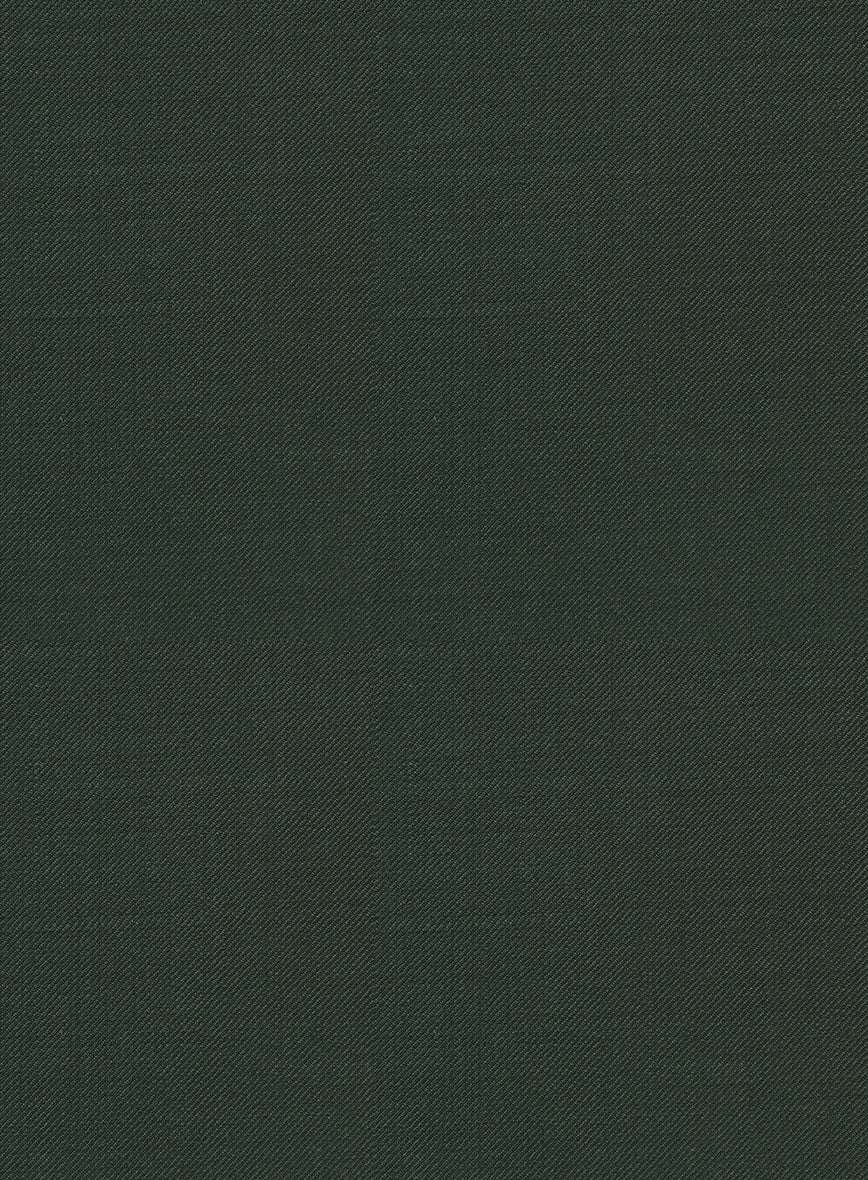 Napolean Hunter Green Wool Suit - Image 6