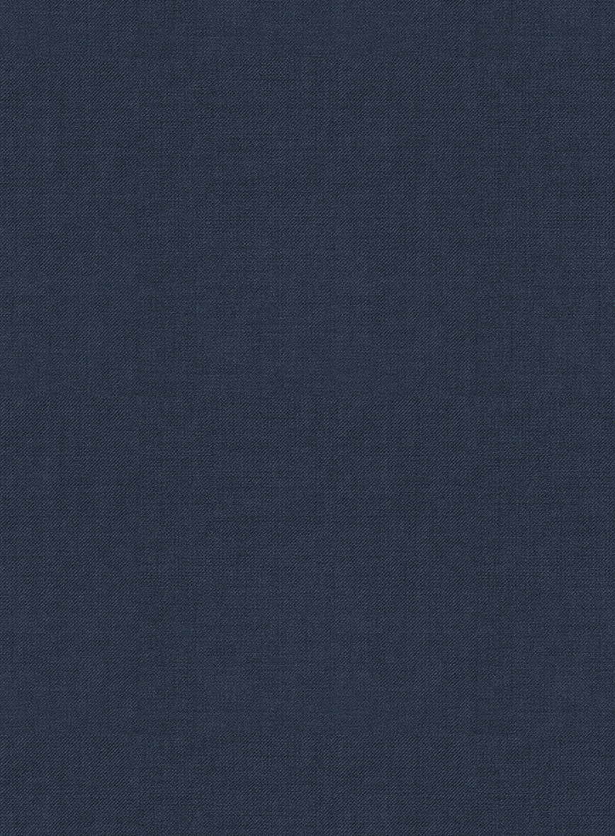Napolean Ink Blue Wool Suit - Image 7