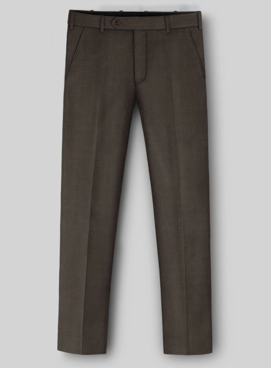 Napolean Intense Brown Wool Pants - Image 2