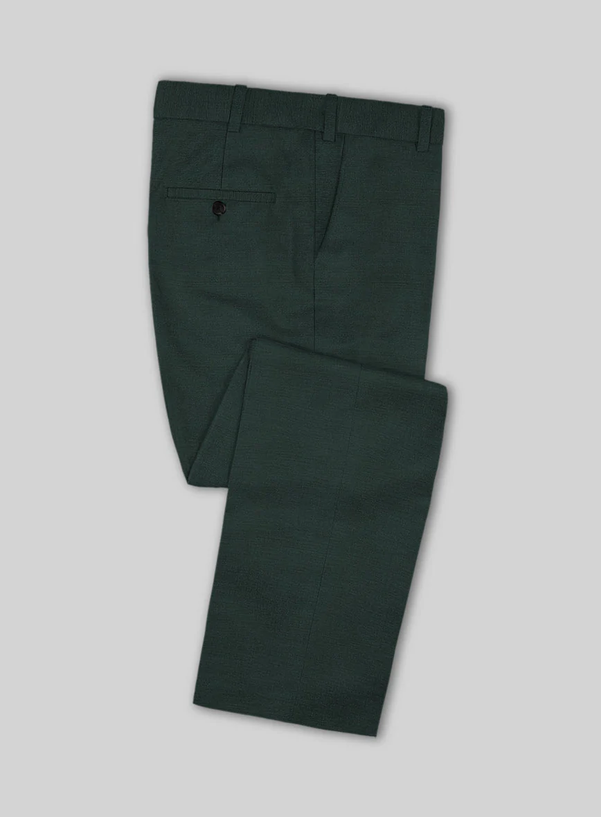 Napolean Intense Green Wool Suit - Image 4