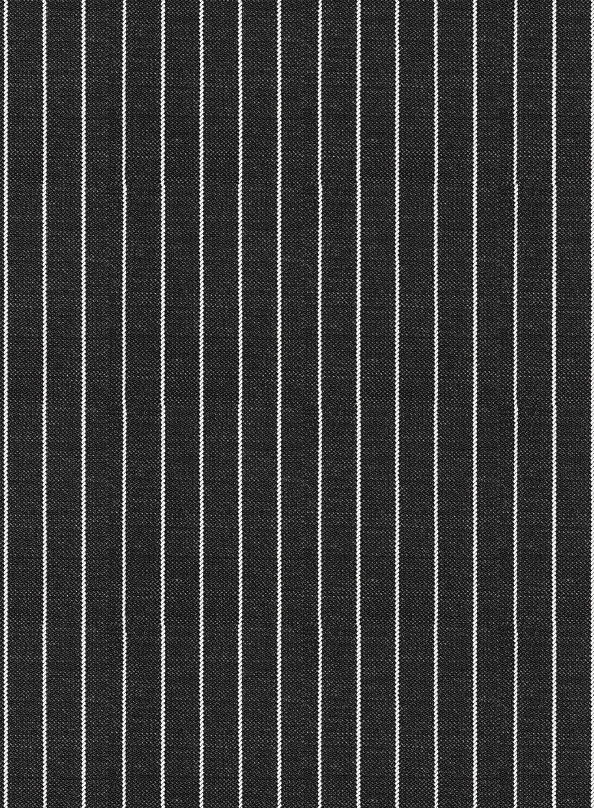 Napolean Isaura Stripe Gray Wool Suit - Image 7