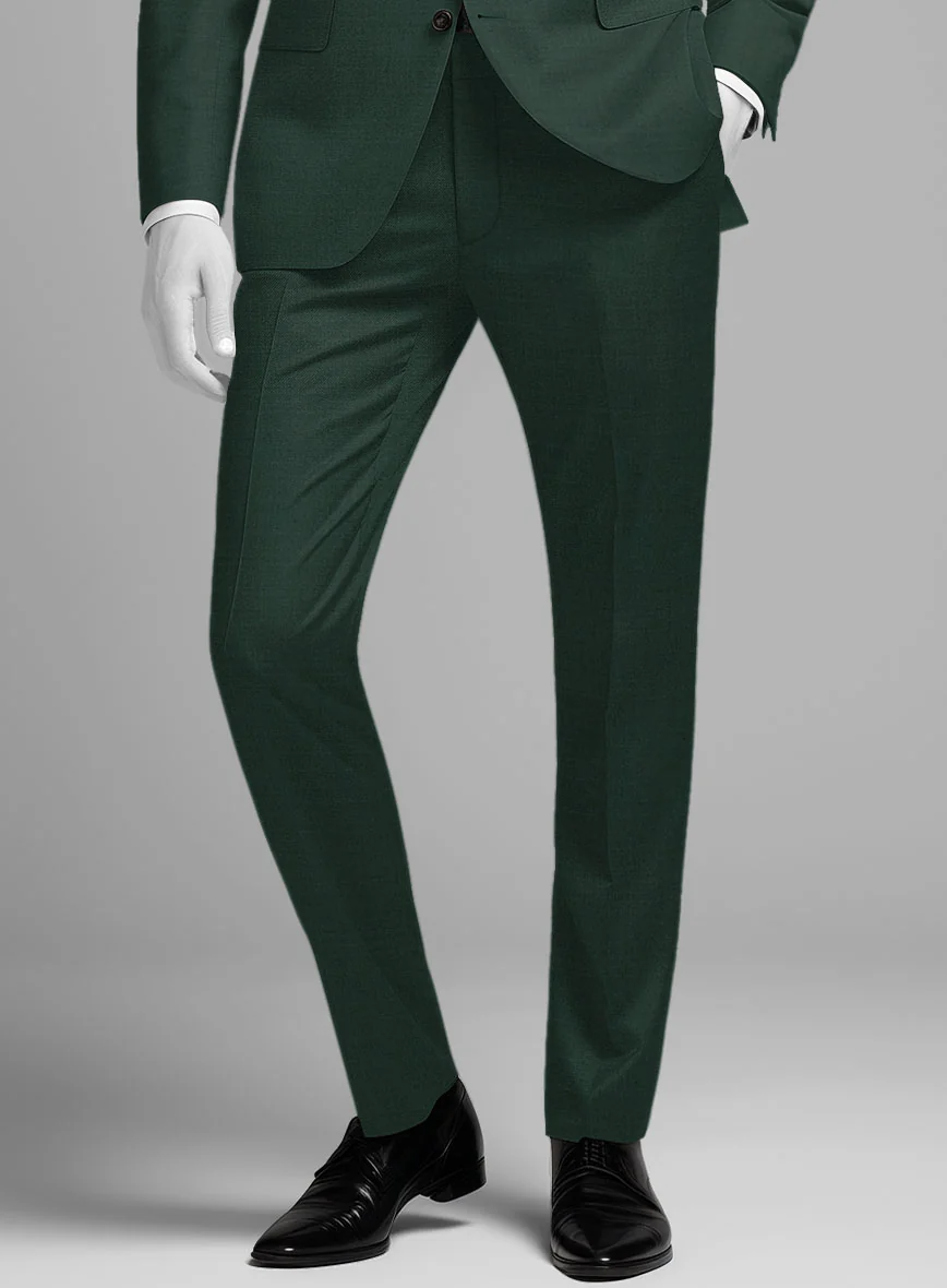 Napolean Jungle Green Wool Pants - Image 2