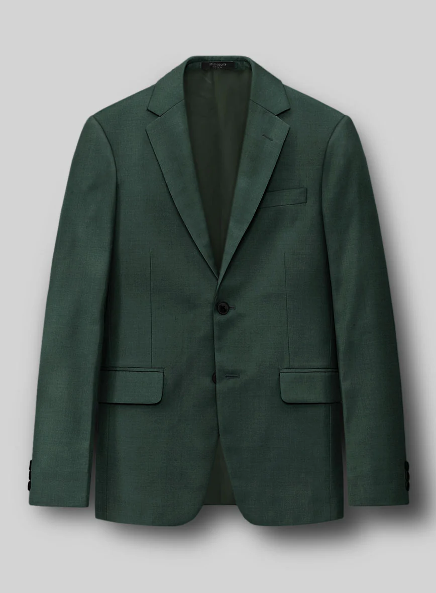 Napolean Jungle Green Wool Suit - Image 3