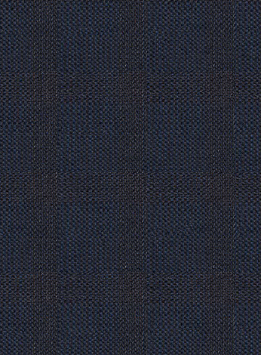 Napolean Knight Blue Check Pants - Image 2