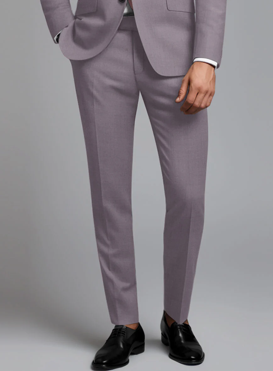 Napolean Lavander Wool Tuxedo Suit - Image 5