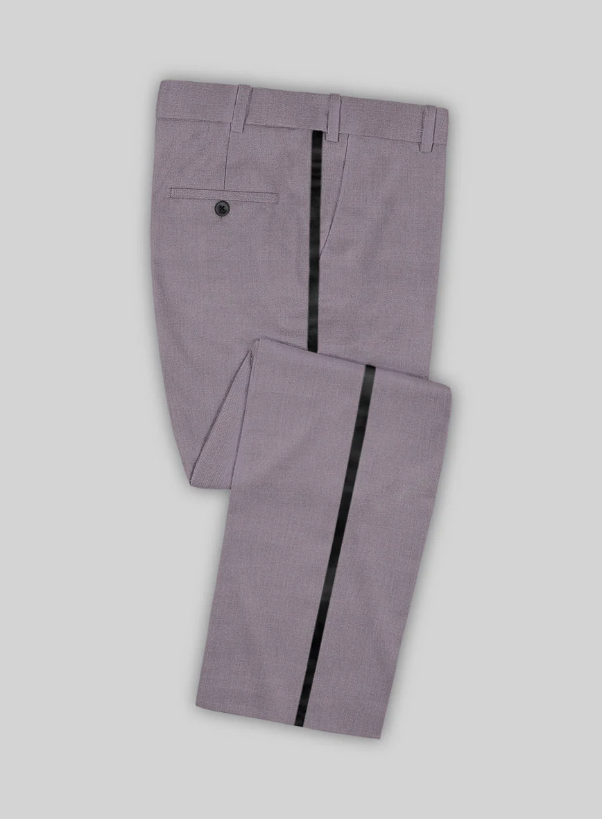 Napolean Lavander Wool Tuxedo Suit - Image 6
