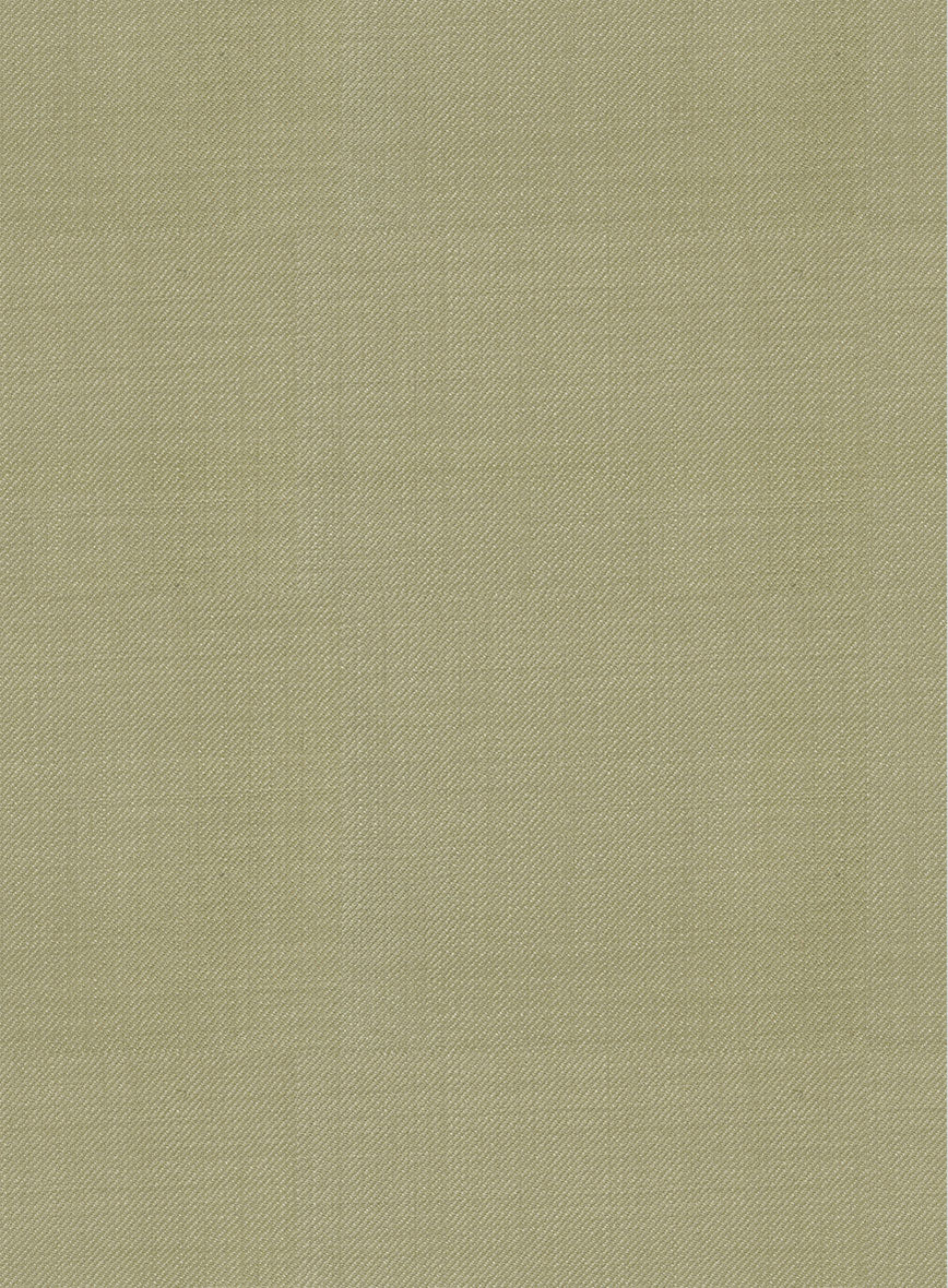 Napolean Light Khaki Wool Tuxedo Jacket - Image 2