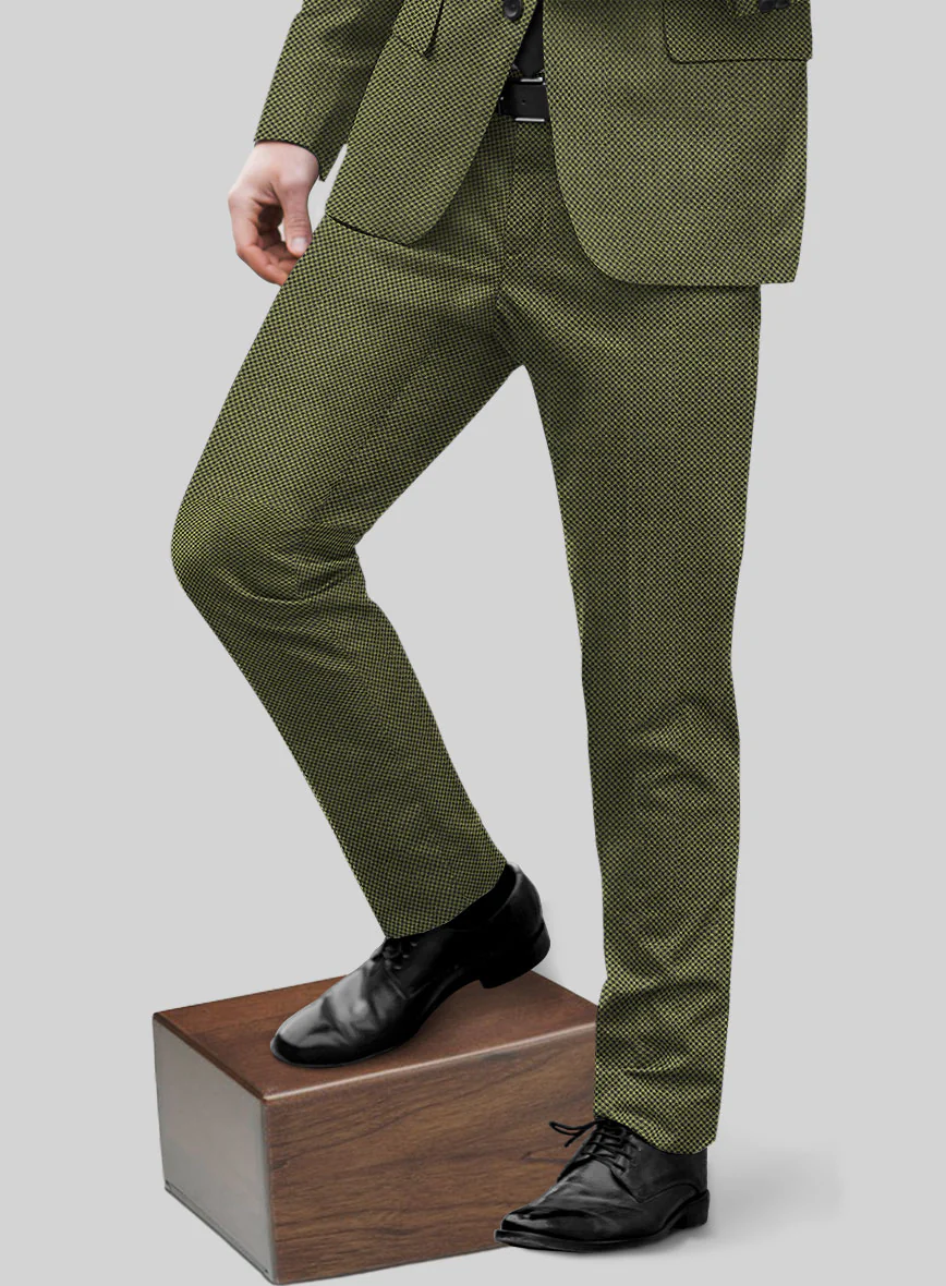 Napolean Limeade Green Wool Pants - Image 2