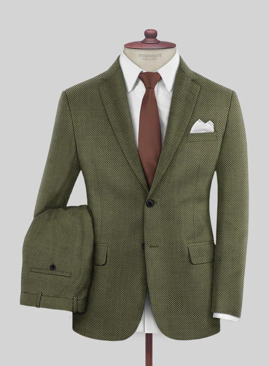 Napolean Limeade Green Wool Suit - Image 2