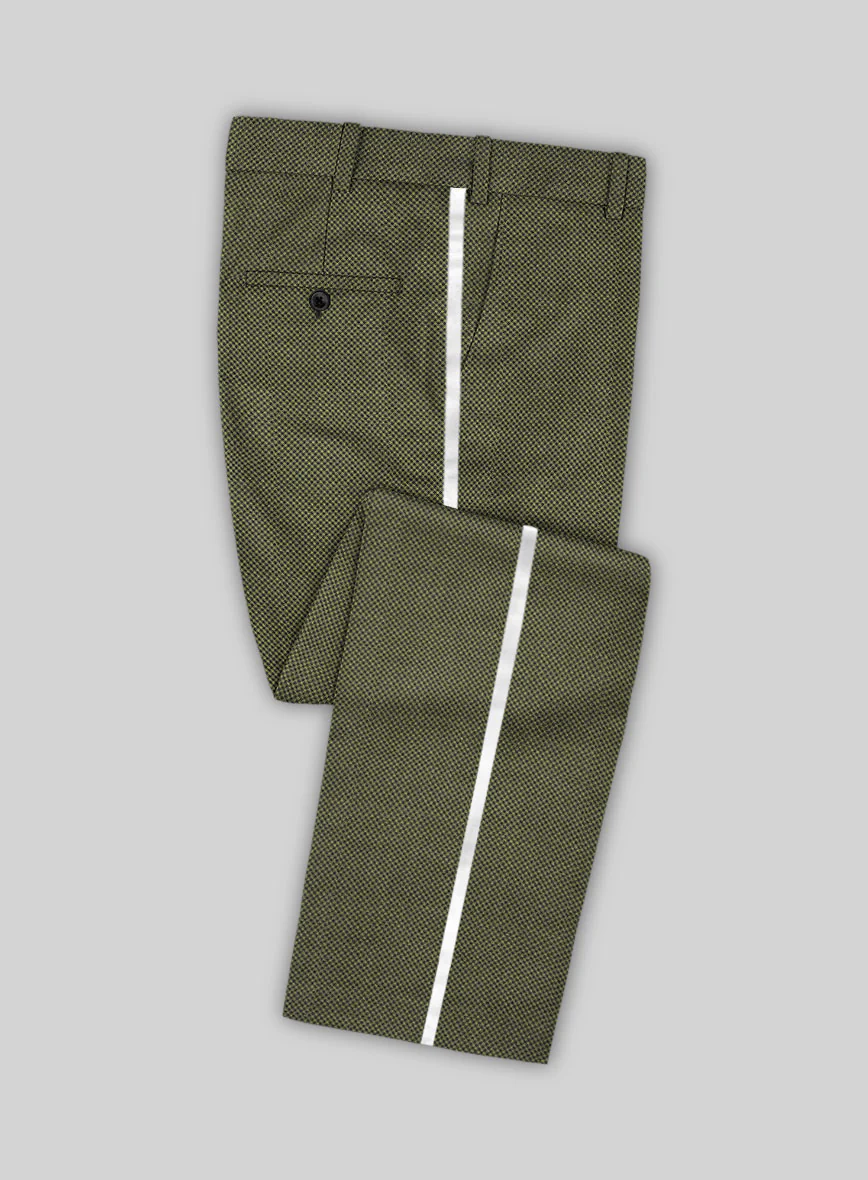 Napolean Limeade Green Wool Tuxedo Suit - Image 4