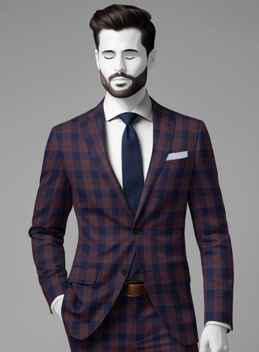Napolean Lola Blue Wool Jacket - Image 2