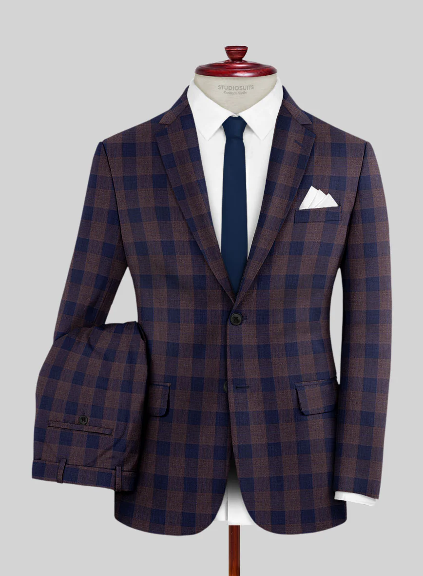 Napolean Lola Blue Wool Suit - Image 2