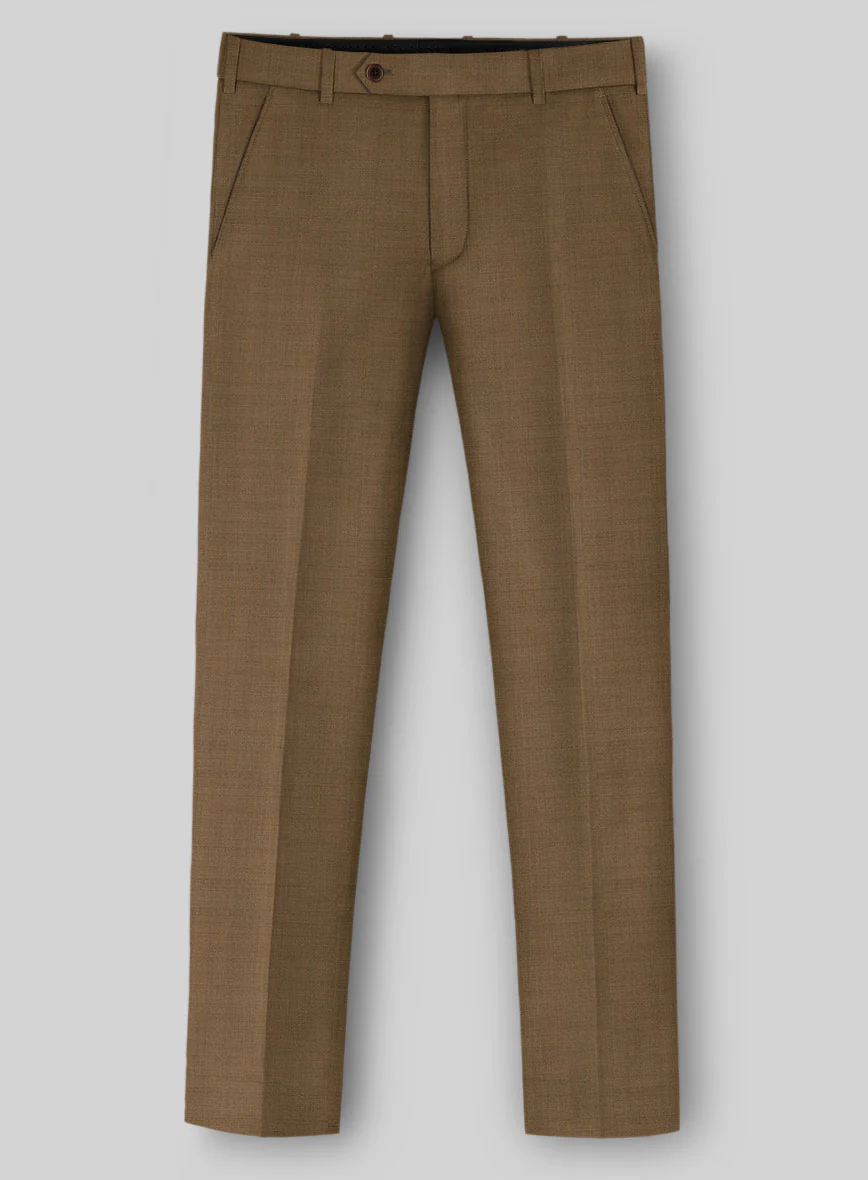 Napolean Melange Brown Wool Suit - Image 5