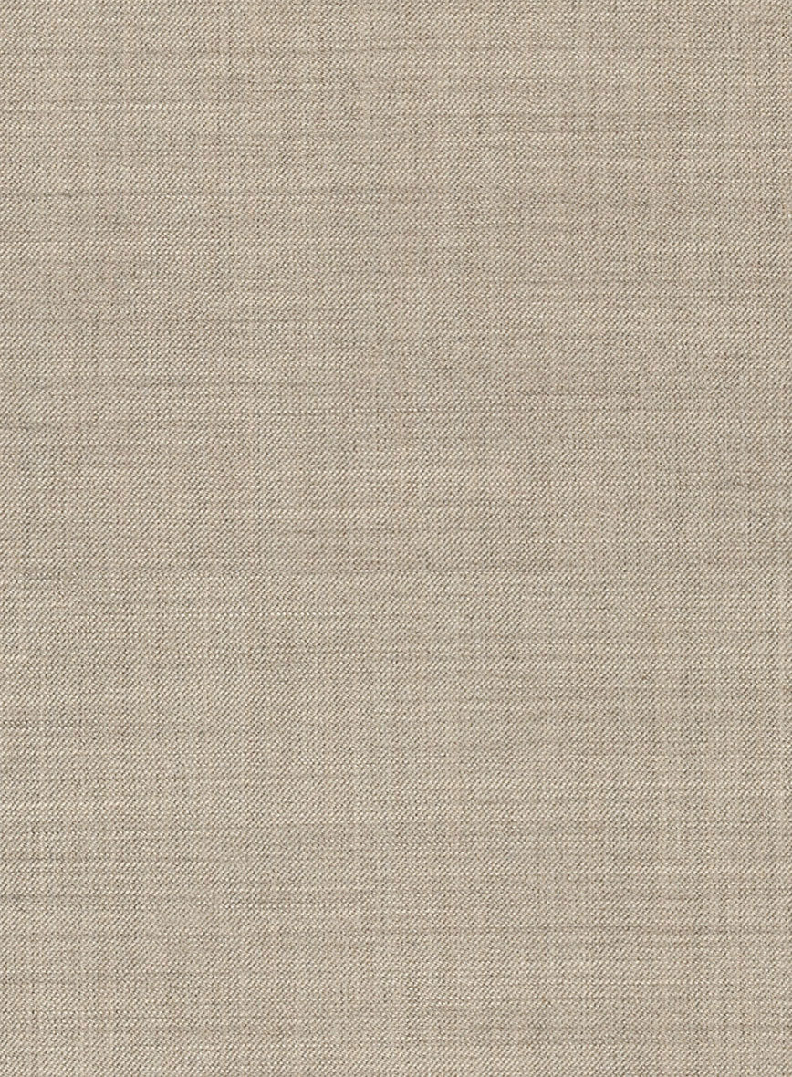 Napolean Melange Khaki Wool Tuxedo Jacket - Image 2