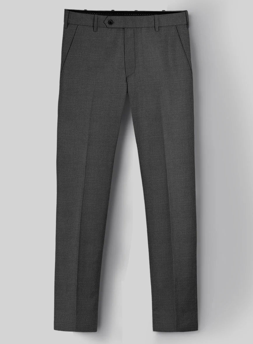 Napolean Mid Charcoal Wool Suit - Image 5