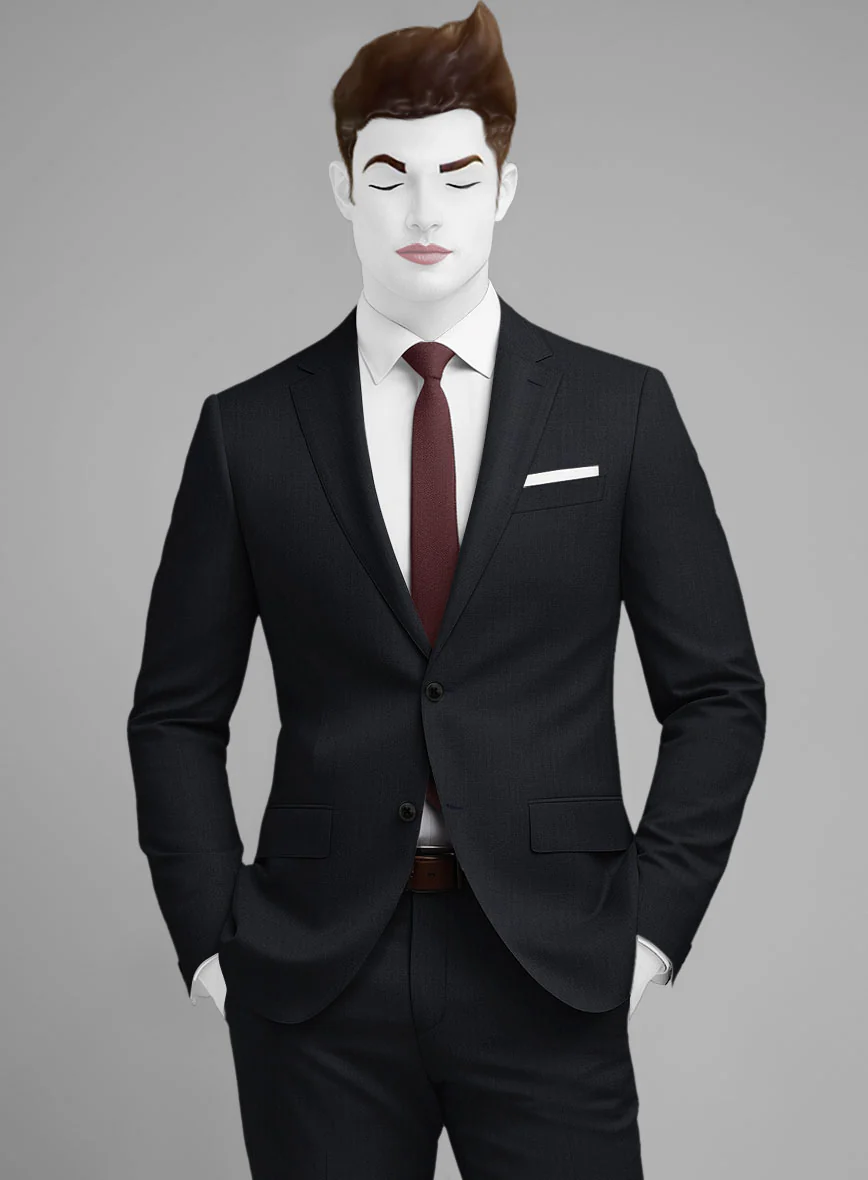 Napolean Midnight Wool Jacket - Image 2